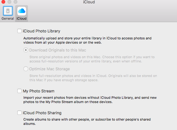 fotos icloud