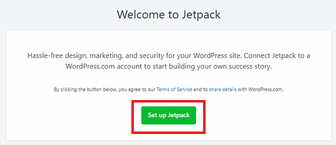 Como instalar e configurar o Jetpack no seu site WordPress wordpress setup jetpack 670x290