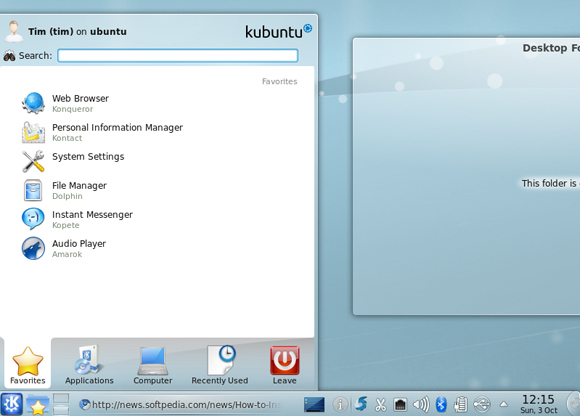 alternar entre gnome e kde