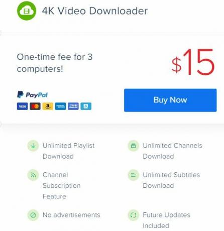 Downloads de vídeos 4K Downloader listas de reprodução do YouTube, canais e muito mais Chave premium de vídeos 4K