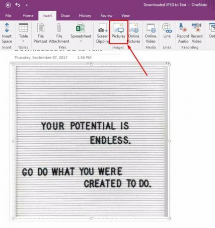 reconhecimento óptico de caracteres onenote