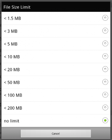 Sincronize verdadeiramente seu dispositivo Android com o Dropbox via Dropsync [Android 2.0+] tamanho de dropsync