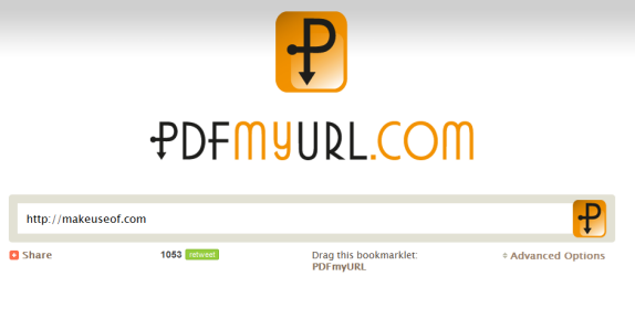 gerar pdf a partir do URL