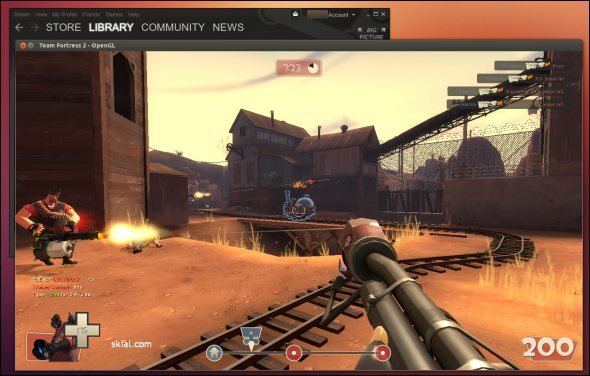 team fortress 2 e steam para linux