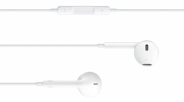 Conjunto de fones de ouvido da Apple