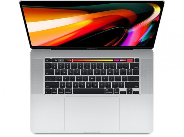 Uma imagem de um MacBook Pro de 16 "