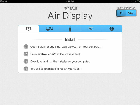 Como usar o iPad (ou iPhone!) Como um segundo monitor Ajuda do display aéreo [iOS]