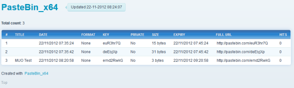 ferramentas pastebin