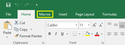 guia macros do excel