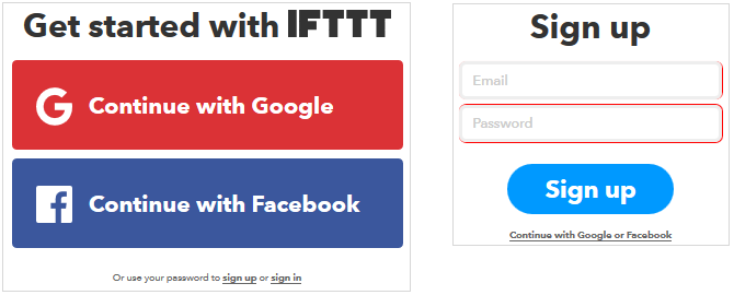 O melhor guia IFTTT: use a ferramenta mais poderosa da Web como um profissional 2IFTTT IFTTTSignUp