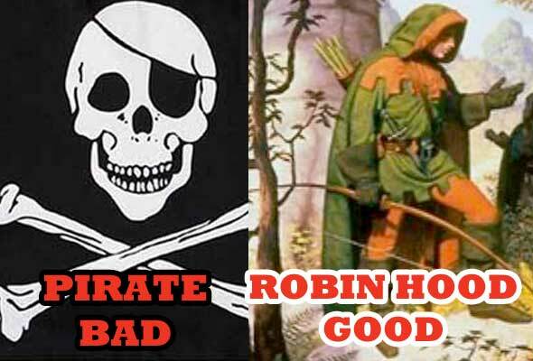 Por que a campanha contra a pirataria é uma farsa [Opinião] robin hood vs piracy