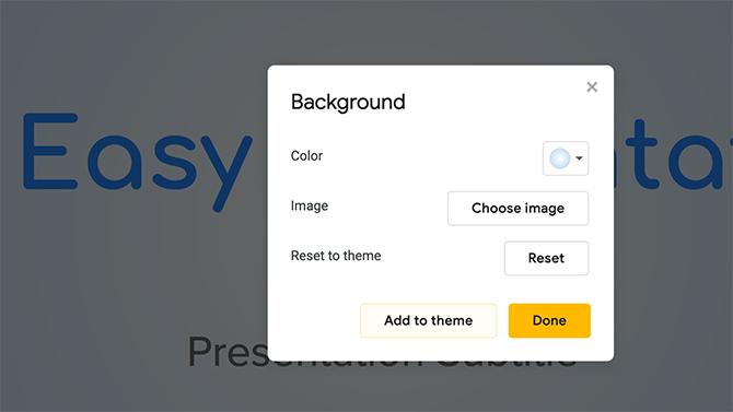 Como criar uma apresentação Slides do Google Adicionar plano de fundo ao tema