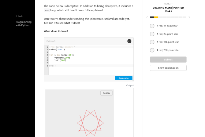 Aprenda o fluxo da programação com o Brilliant