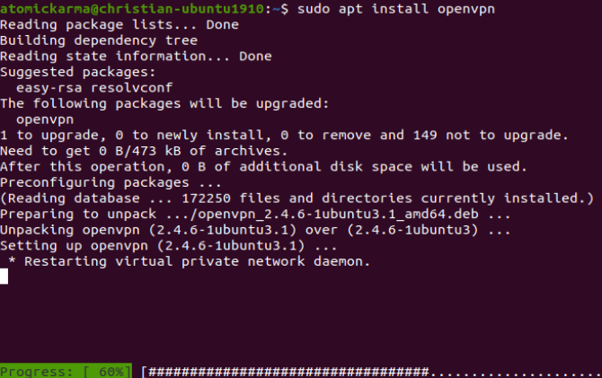 Como instalar um cliente VPN no Ubuntu Linux vpnp linux vpn openvpn install