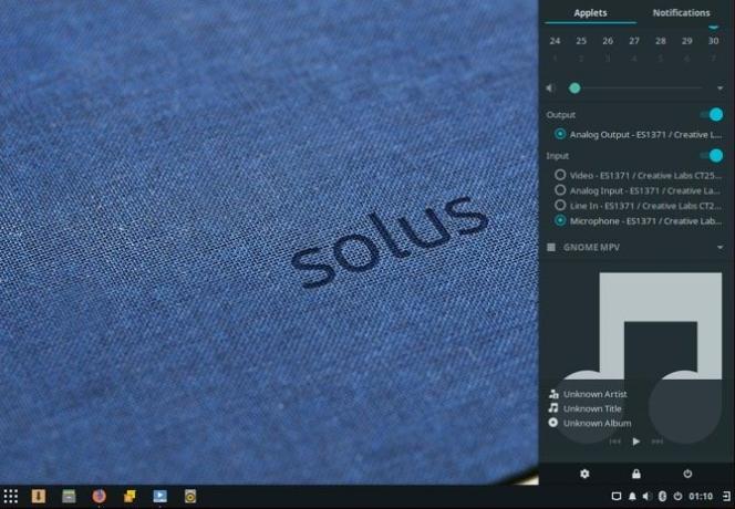Distros populares dos aplicativos Linux 2018 - solus