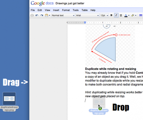 Agora você pode arrastar e soltar imagens no Google Docs [Notícias] 1 start dragndrop