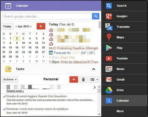 Menu preto: acesse todos os serviços do Google em um único menu [Chrome] Gcal