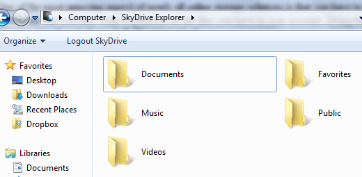 Gerencie facilmente arquivos no seu Windows Skydrive Com o Skydrive Explorer skydrive