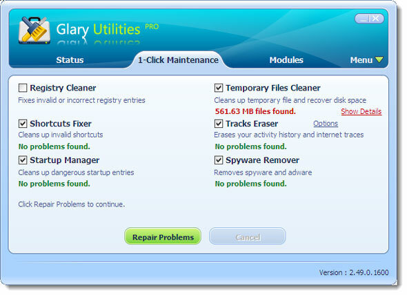 Mantenha o seu PC funcionando sem problemas com o Glary Utilities Pro glary utilities07