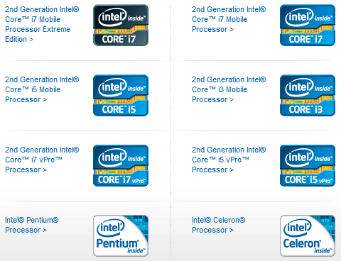 processadores intel