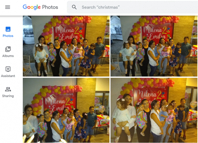 URL do google photos