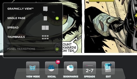 Graphic.ly - Um belo leitor de histórias em quadrinhos de várias plataformas 06a