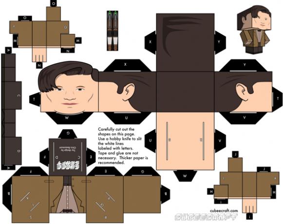 cubeecraft diy papercraft