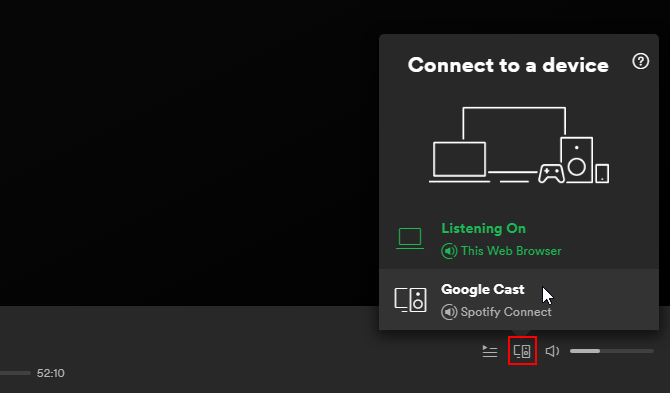 Configurando um Chromecast no Spotify