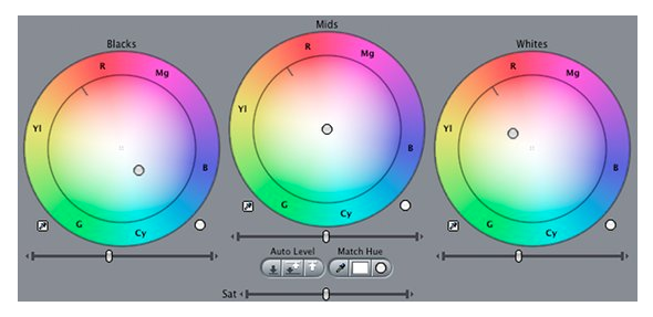 classificação de cores de vídeo