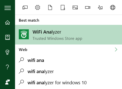 iniciar o analisador wifi