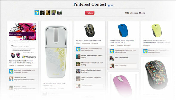 concurso pinterest