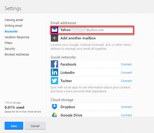 dicas de segurança da conta de e-mail do Yahoo