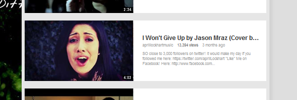 carreira musical no youtube
