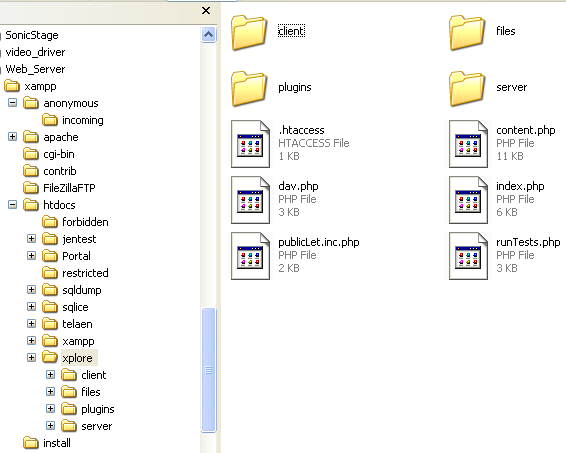 Navegue pelos arquivos do seu site sem FTP usando o AjaXplorer xplorer1