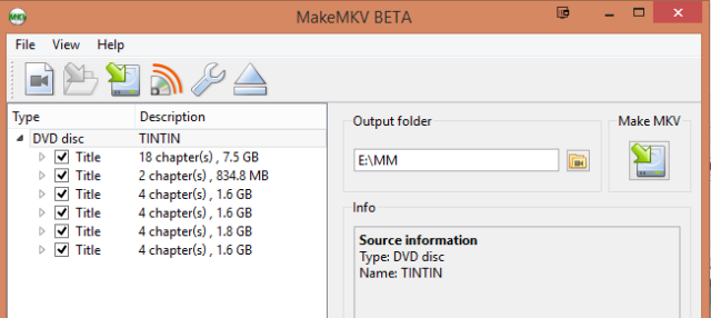 Rasgue seus DVDs e Blu-Rays com facilidade absoluta com MakeMKV [Plataforma cruzada] makemkv3 640x286