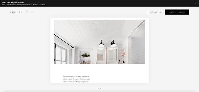 Os melhores modelos Squarespace Greenwich