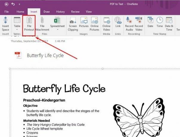 reconhecimento óptico de caracteres onenote