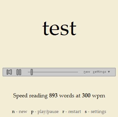 software de leitura de velocidade