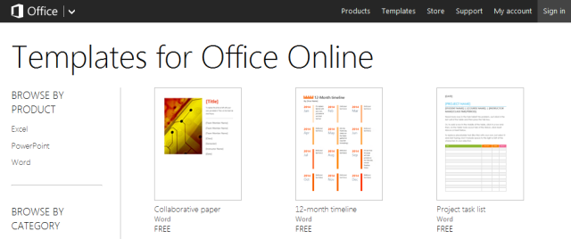 Modelos gratuitos para o Office Online - Office.com 2014-09-14 00-02-11