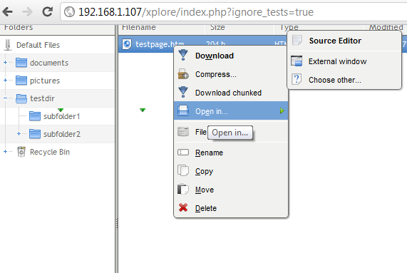 Navegue pelos arquivos do seu site sem FTP usando o AjaXplorer xplorer7