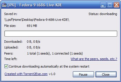 Download de Torrents sem um Cliente Via Torrent2Exe [Windows] 02 download torrent