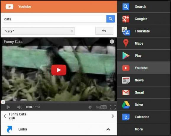 Menu preto: acesse todos os serviços do Google em um único menu [Chrome] YouTube Play Video