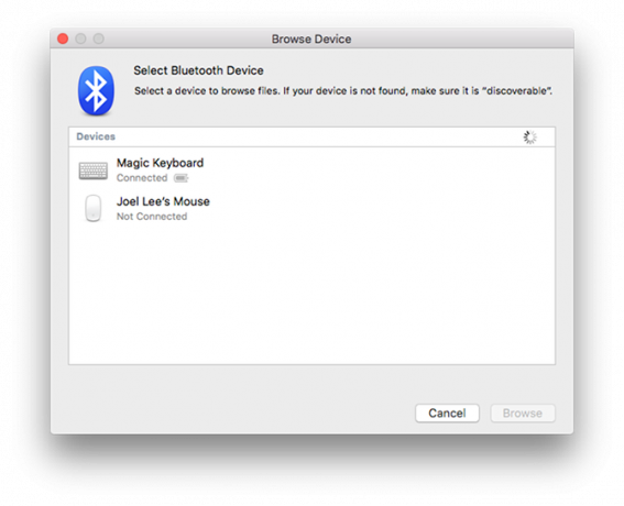 Mac-padrão-aplicativo-bluetooth