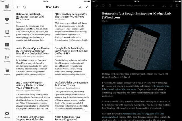 Aplicativos iOS à venda em 13 de dezembro: Instapaper, Splashtop 2 e The Room instapaper