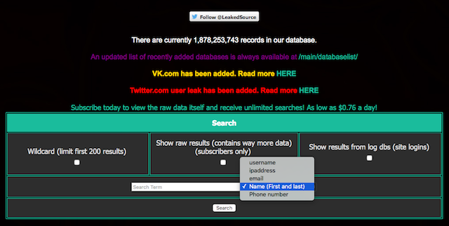 Twitter-Leak-LeakedSource
