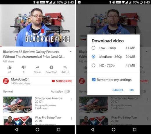 Dicas e truques do YouTube para Android 10