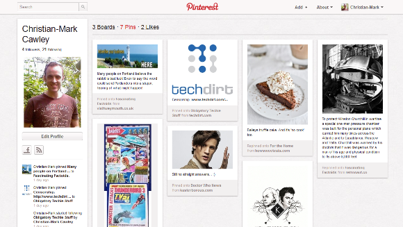 Por que o Pinterest pode apontar para o fim do Twitter (Opinião) muo pinterest screen