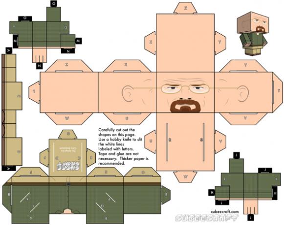 cubeecraft diy papercraft