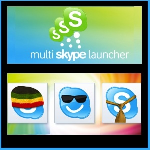 Skype múltiplos usuários