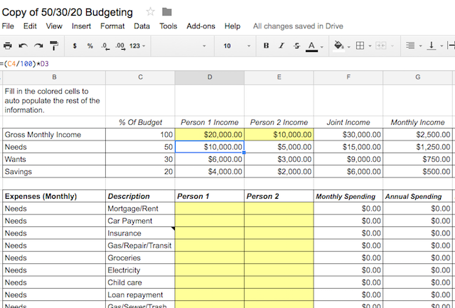 budget-calculators-50-30-20-spreadsheet